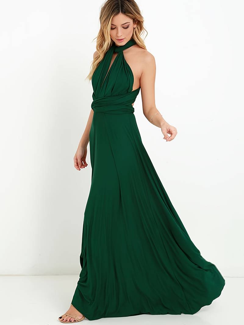 Elise - Langes Kleid Stylisiert Convertible