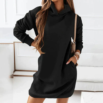 Athena - Kleid mit Kapuze