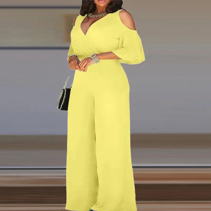 Clara - Jumpsuit mit hohlen Schultern