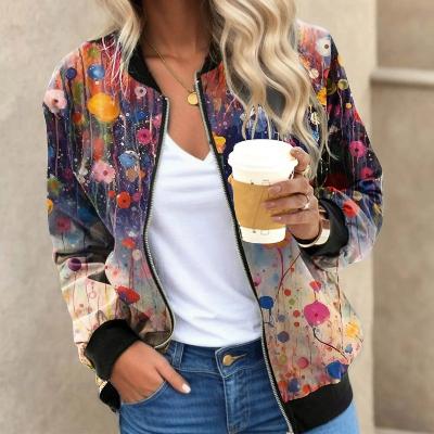 Apollony - Vibrant Floral Jacket für Frauen