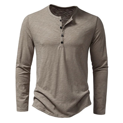 Yannick Bloes | Henley-Bluse für Männer