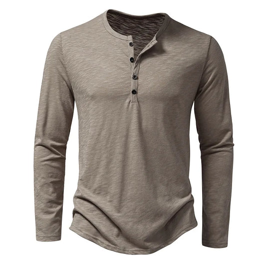 Yannick Bloes | Henley-Bluse für Männer