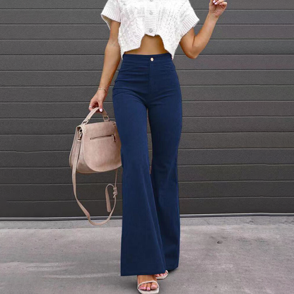 Clémence - Ausgestellte Hose im Vogue-Stil