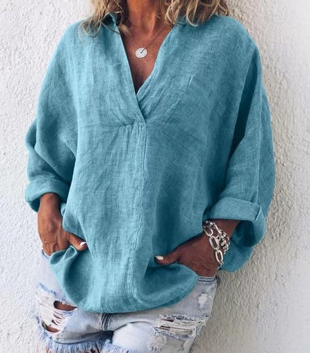 BLAIRE - STILVOLLE UND TRENDIGE BLUSE IBIZA