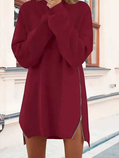 Perla | Bequemes & stilvolles Kleid mit Reißverschluss