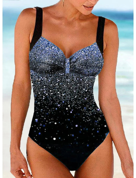 LolaBeach - Badeanzug mit Paillettenmuster
