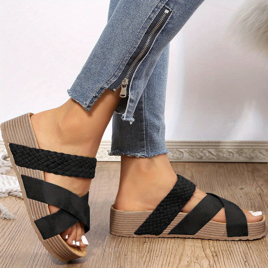 Hannah | Geflochtene Sandalen - mühelos moderner Look