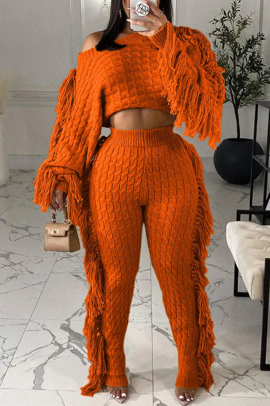 Kaianna - Kuscheliges Strick-Outfit-Set für Frauen