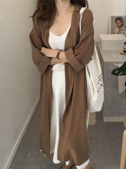 Veronica - Lockeres, elegantes Maxikleid