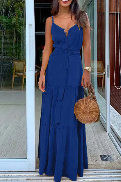 Hemdkleid mit Knöpfen und Schleife