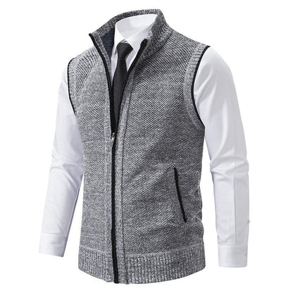 Aiden™ | Ärmellose gestrickte Fleeceweste
