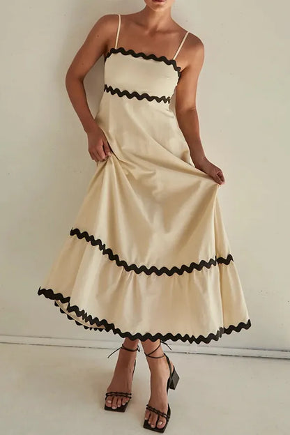 Trägerloses Kleid mit Reißverschluss
