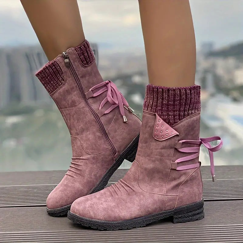 Judy - Warme Stiefel für Herbst und Winter