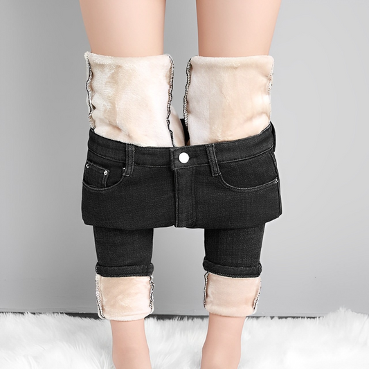 Wendy - Stylische und warme Winter-Fleece-Jeans für Frauen