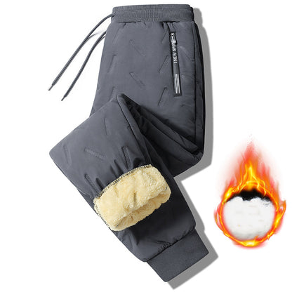 Jens | Warme, dicke Lammfell-Jogginghose für Damen