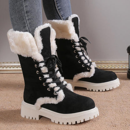 Warme Schneestiefel von Suede | Beau - schützend und stylisch - ideal für Wintertage
