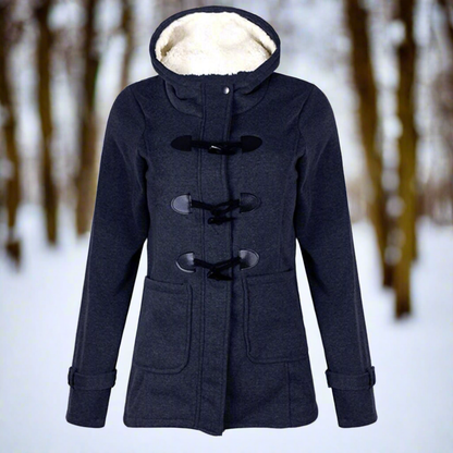 Gemütliche, trendige und funktionelle Kapuzenjacke für Damen