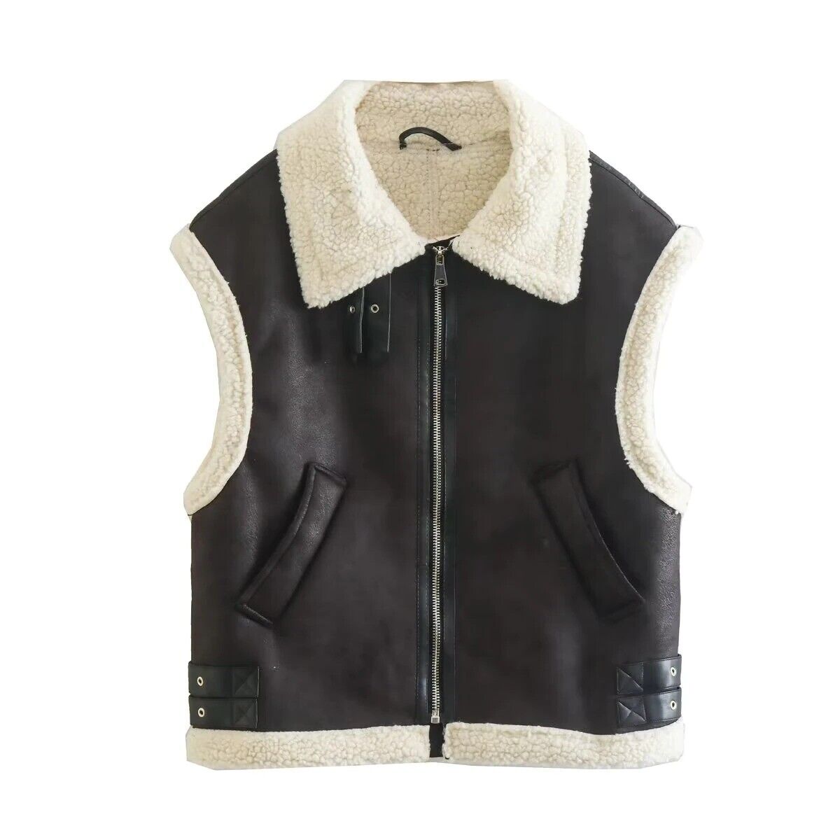 Liana Leder-Bodywarmer | Stilvoll & bequem