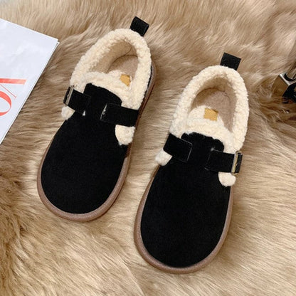 Mikaela Leder Hausschuhe | Warm & Trendy