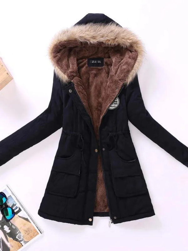 Kaitlyn Slim-fit Parka mit Kapuze | Komfortabel & Stylisch