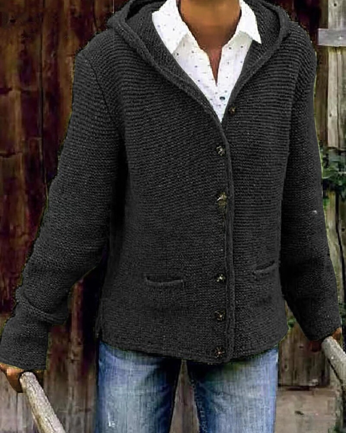 Elegante Strickjacke mit trendigem Design zum täglichen Tragen