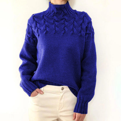 Damen-Rollkragenpullover, Strick-Rollkragenpullover | Stylisch - Bequem - Perfekt für kalte Tage