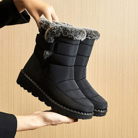 Warme Winterstiefel mit Fellfutter | Stacy - Bequem und trendig - perfekt für winterliche Wetterbedingungen