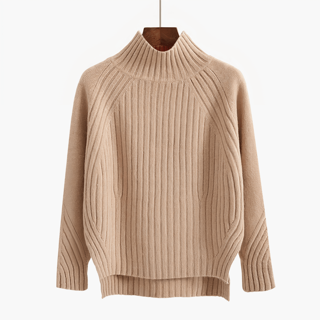 Lina - Strickpullover mit Rundhalsausschnitt für Frauen