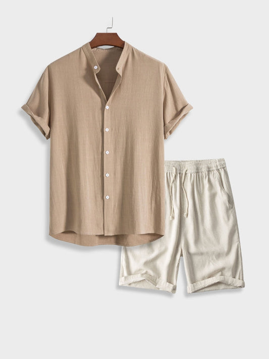 Modisches Freizeitset für Männer [Hemd+Shorts] - Xander