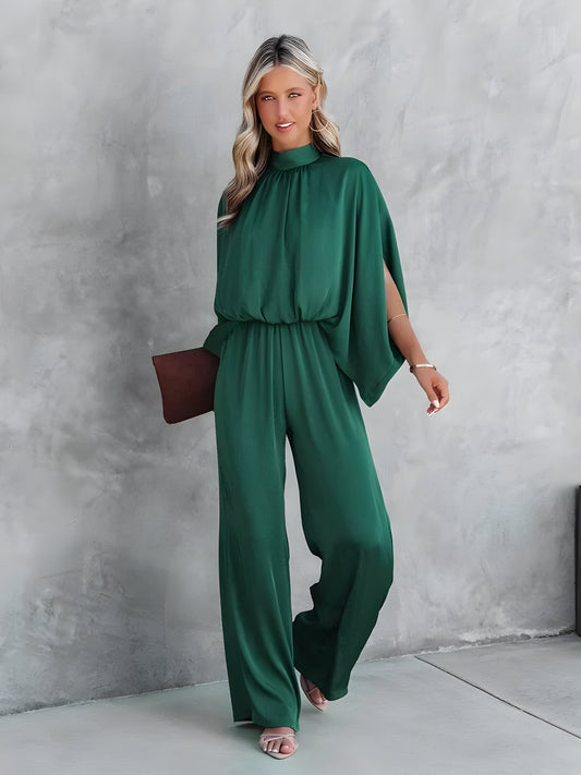Deylin | Trendiger grüner Jumpsuit