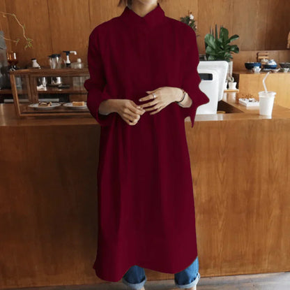 Maeve - Hemdblusenkleid in Übergröße