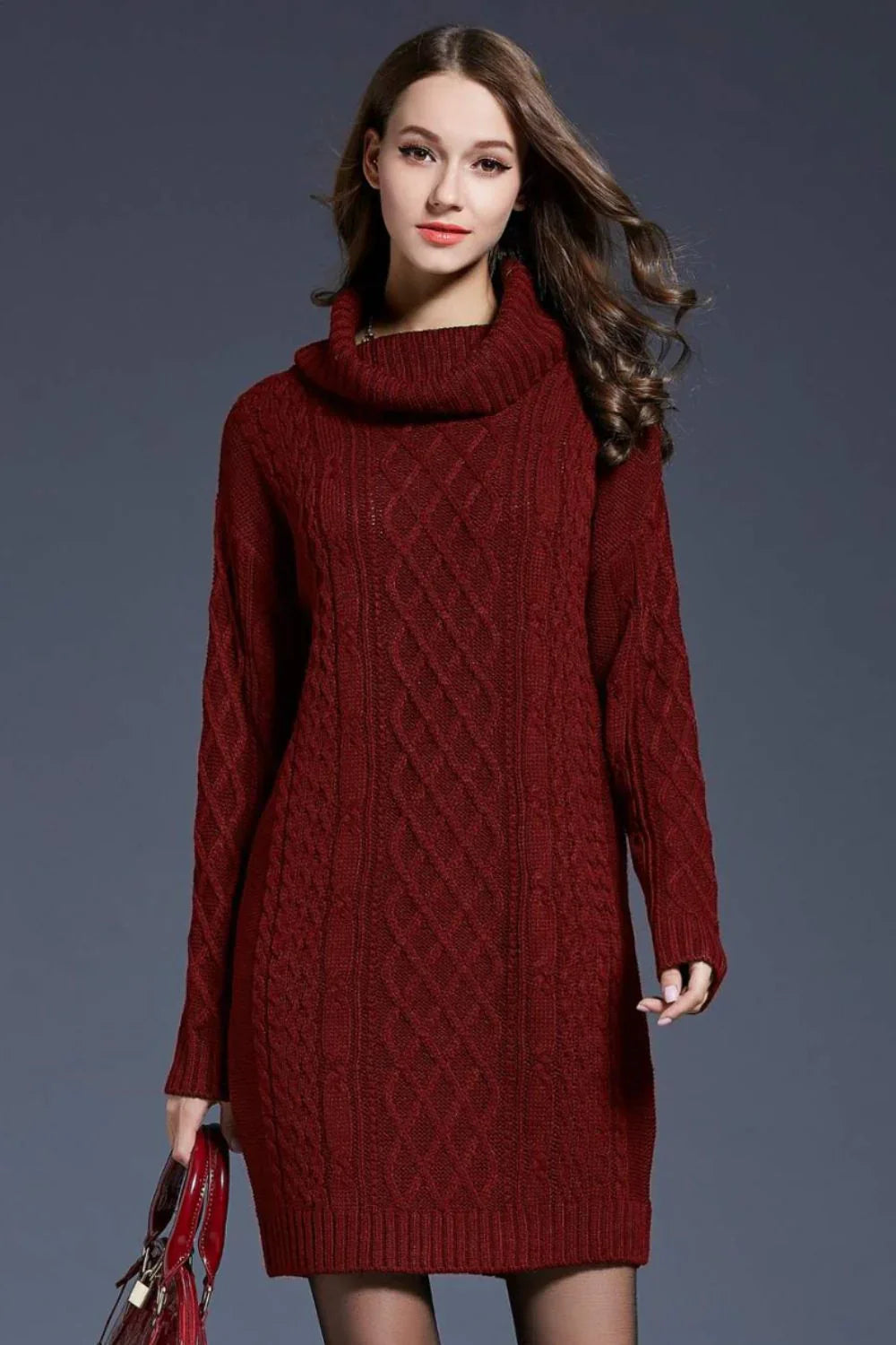 Els - Strickpulloverkleid für Herbst & Winter
