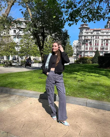 Claire - Gerade geschnittene Cargohose