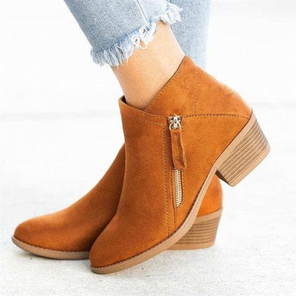Moly™ | Bequeme Stiefeletten mit Absätzen