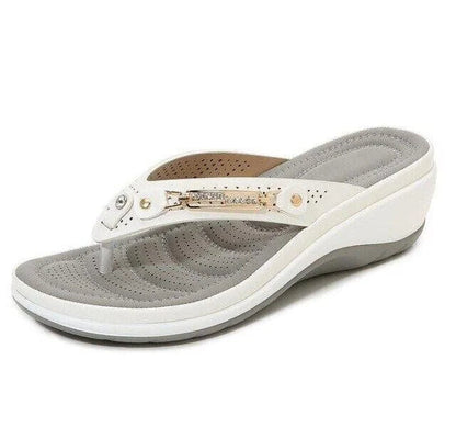 Hatty - Weich gepolsterte Flip-Flop-Sandalen