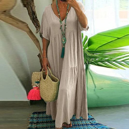 Damen-Freizeitkleid in Überlänge