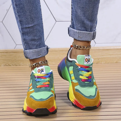 Annemijn | Bequeme Sneakers für Damen in farbenfrohem Design