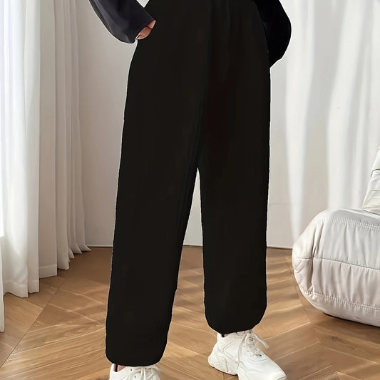 Emma | Lässige Damen-Sweatpants aus Waffelstrick