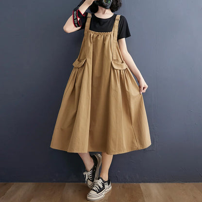 Nishina - Kleid mit Gürteltaschen