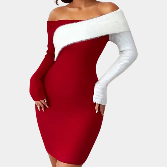 KENDALL - Modisches langärmeliges Kleid für Frauen