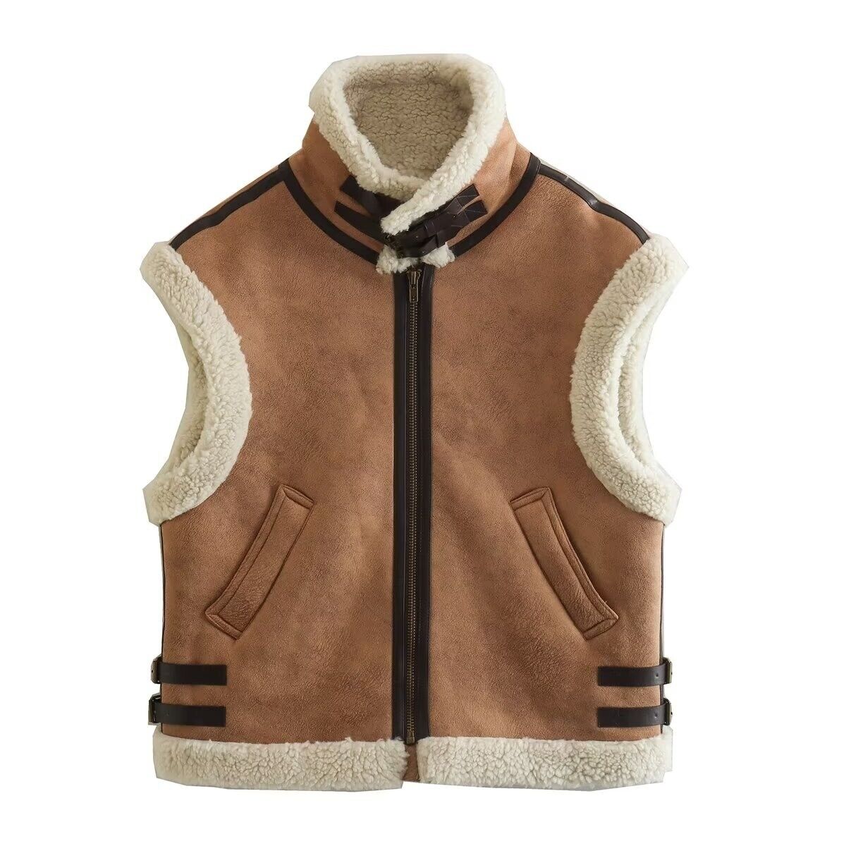 Liana Leder-Bodywarmer | Stilvoll & bequem