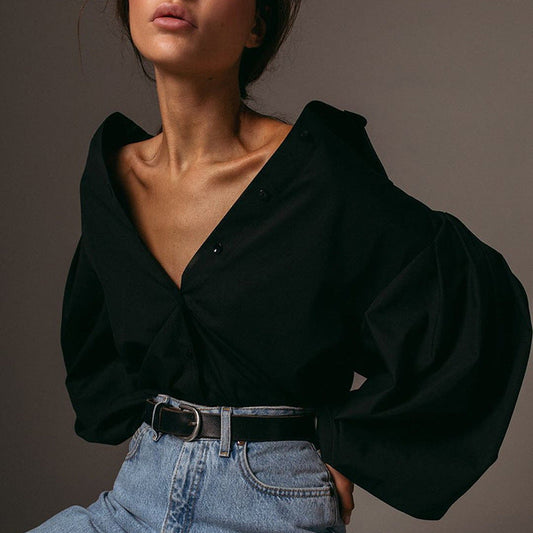 Babet Bluse mit Puffärmeln | Einzigartiger & eleganter Stil