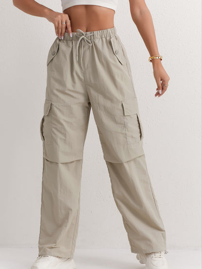 Solène - Stylische und bequeme rosa Cargohose für Frauen
