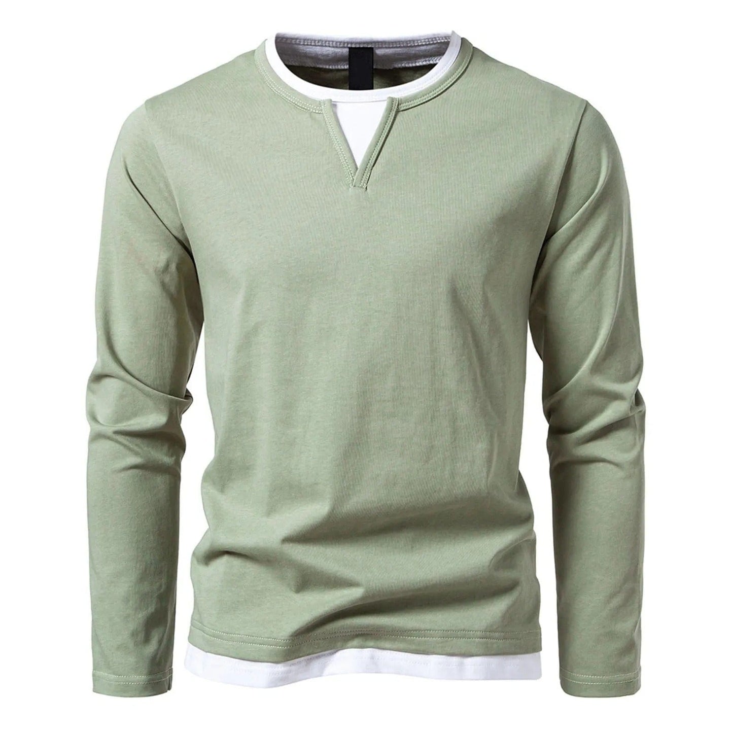 Vigorous™ | Henley mit langen Ärmeln