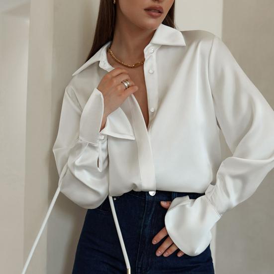 Arabella - Satinbluse