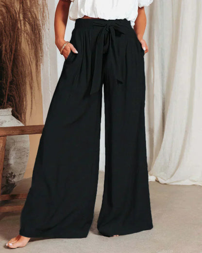 Isabelle - Hose aus Leinen Airy