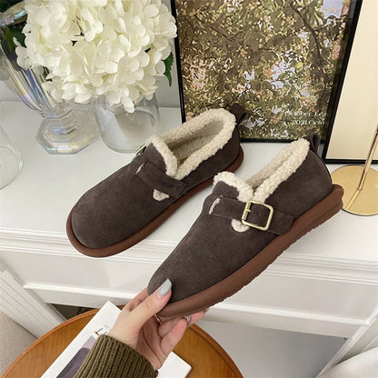 Mikaela Leder Hausschuhe | Warm & Trendy