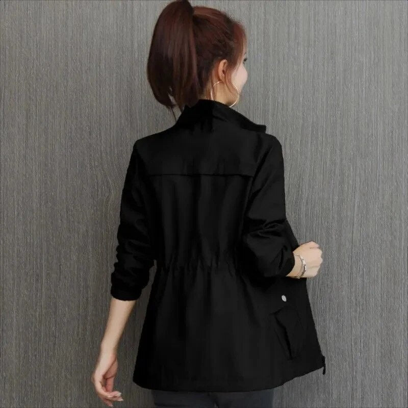 Emma | Solid Damen Trenchcoat
