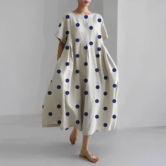 Boho-Kleid mit Tupfen