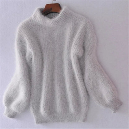 Lila™ | Bequemer Rollkragenpullover